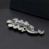 Abalone Shell Peacock Brooch All-match Temperament Corsage