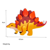 Dinosaur Shape Woman Brooch Acrylic Female Pins Casual Jewelry