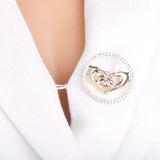 Enamel Pins Women Dress Corsag