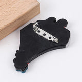 Acrylic Sailing Boat Brooch for Women - Cute Steamship Pin