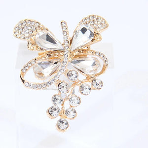 MOZOG Butterfly Brooch Lapel Pin Alloy Ornament Jewelry Decoration