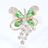 MOZOG Butterfly Brooch Lapel Pin Alloy Ornament Jewelry Decoration