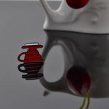 Coffee Tools Filter Pot Enamel Pins Brooches Women