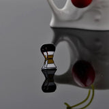 Coffee Tools Filter Pot Enamel Pins Brooches Women
