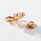 Multicolor Flower Brooch Acrylic Alloy Brooch for Women PD759