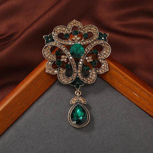 Baroque Style High Brooches Badges For Women Lady Classic Pendant