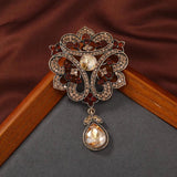 Baroque Style High Brooches Badges For Women Lady Classic Pendant