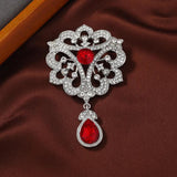 Baroque Style High Brooches Badges For Women Lady Classic Pendant