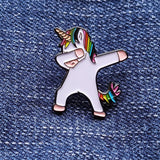 Happy Dancing Unicorn Enamel Pin