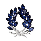 Crystal Rhinestones Brooches Lapel Pin Suit Coat Scarf Dress Accessories