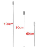 10Pcs Brooch Pins Safety Pin With Stopper Ends Rhodium Copper DIY Jewelry Making