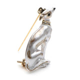 Enamel Dog Brooches Alloy Suits Sweater Scarf Buckle