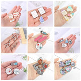 Doctor's Mini Stethoscope Lapel Pins Chemistry Pharmacist Angel Wings
