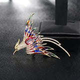 D&Rui Colorful Bird Lapel Pins Christmas Ideas Metal Brooch
