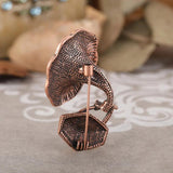 Vintage Phonograph Brooch Antiquite Musical Pins For Women Men