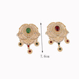 Moroccan Kaftan Crystal Brooch for Women
