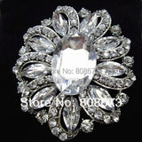 Vintage Crystal Pin Brooch for Wedding Bridal Bouquet