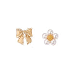 Rose Crystal Artificial Pearl Brooch for Women