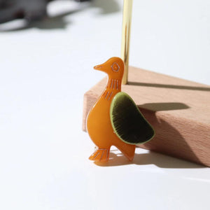Small Duck Acrylic Women's Brooch Lapel Pins
