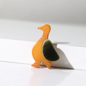 Small Duck Acrylic Women's Brooch Lapel Pins