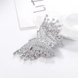Rhinestone Butterfly Brooch Pin for Women Lady Beauty Insects