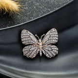 Vivid Butterfly Brooch Pins Classic Jewelry Accessory