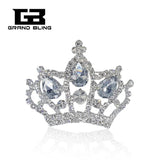 Rhinestone Crown Brooch Pin for Lady