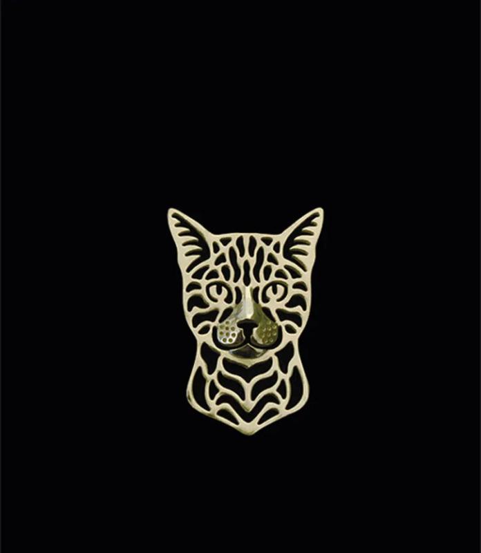 Bengal Cat Lapel Pin Brooch for Women and Men