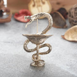 Snake Cocktail Glass Brooches Alloy Pins Men Party Decoration Accessories