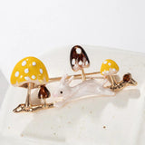 D&Rui Bunny Brooches Mushroom Lapel Pins Backpack Pin Jewelry