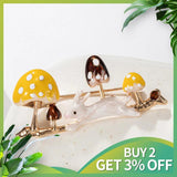 D&Rui Bunny Brooches Mushroom Lapel Pins Backpack Pin Jewelry