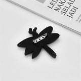 Acrylic Dragonfly Brooch Pins Multicolor Cartoon Animal Unisex Jewelry Gift