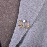 Scorpio Shape Brooches Alloy Jewelry Brooch Women Men Suit Coat Decoration Pins