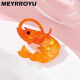 Cartoon Lobster Brooch Acrylic Material Party Accessories