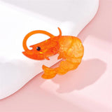 Cartoon Lobster Brooch Acrylic Material Party Accessories