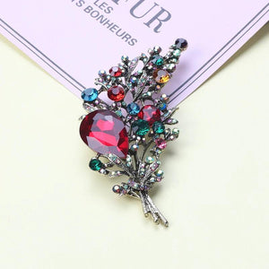 Flower Brooch Female Pin Jewelry Corsage Autumn Winter Pearl Collar Pin