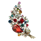 Flower Brooch Female Pin Jewelry Corsage Autumn Winter Pearl Collar Pin