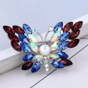 Green Pink Opal Bee Insect Brooch Jewelry Men's Jewelry Party Gift