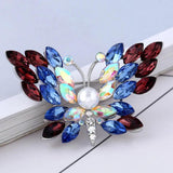 Green Pink Opal Bee Insect Brooch Jewelry Men's Jewelry Party Gift