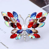 Green Pink Opal Bee Insect Brooch Jewelry Men's Jewelry Party Gift