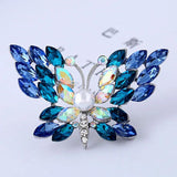 Green Pink Opal Bee Insect Brooch Jewelry Men's Jewelry Party Gift