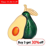 Avocado Pins Backpack Jewelry Brooches for Women