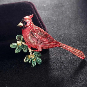 Birds Enamel Brooches Jewelry for Men's Year