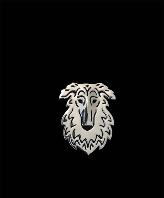 Borzoi Lapel Pin for Women and Men