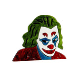 Vintage Retro Style Women Pins Brooch Acrylic Gentleman Clown Myth Character Bro