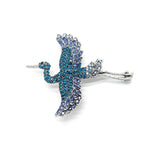 Anime Crane Brooch Personality Pin Accessories Women Jewelry