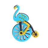 Bird Wheel Brooch Pins Acrylic Corsage Clips Hat Scarf Decoration