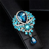Crystal Brooches Alloy Rhinestone Brooch Pin Pendant