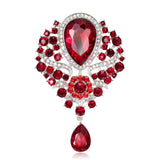 Crystal Brooches Alloy Rhinestone Brooch Pin Pendant