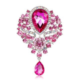 Crystal Brooches Alloy Rhinestone Brooch Pin Pendant